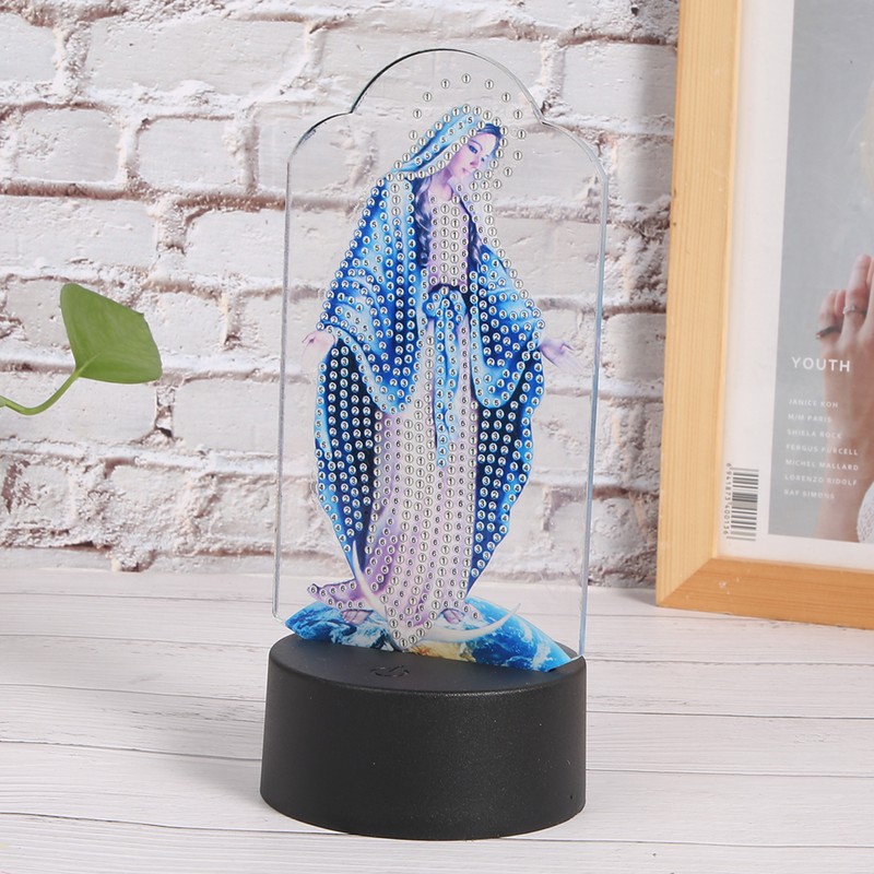 DIY Diamond Painting 7 Colors Night Light LED Diamond Painting