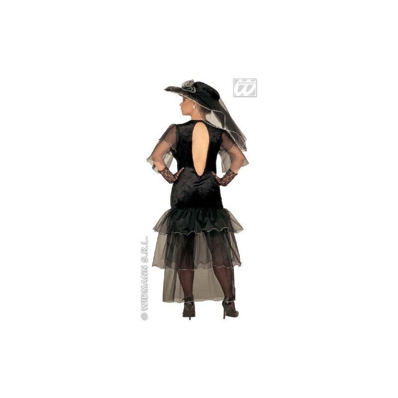 Ladies Spicy Widow Costume Extra Large UK 18-20 for Halloween