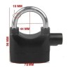 Candado Alarma Sonora Lock Caso70 70mm 110db Llave Puntos Color