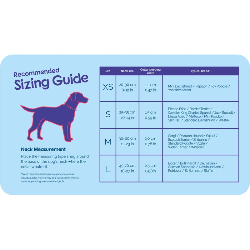 Halti Collar (8" - 12"), X-Small, Red