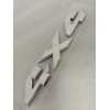 4x4 1500 2500 3500 Chrome 4X4 Truck Emblem Decal
