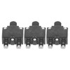 10Pcs Automatic Reset Relay Fuse 15A Thermal Switch Circuit Breaker