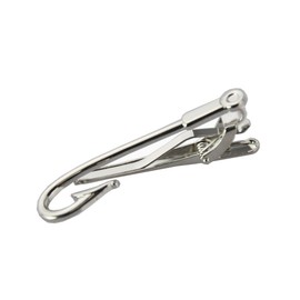 MeShow Men's 2.1 Inches Metal Fishing Hook Tie Clip Bar with Gift Bag