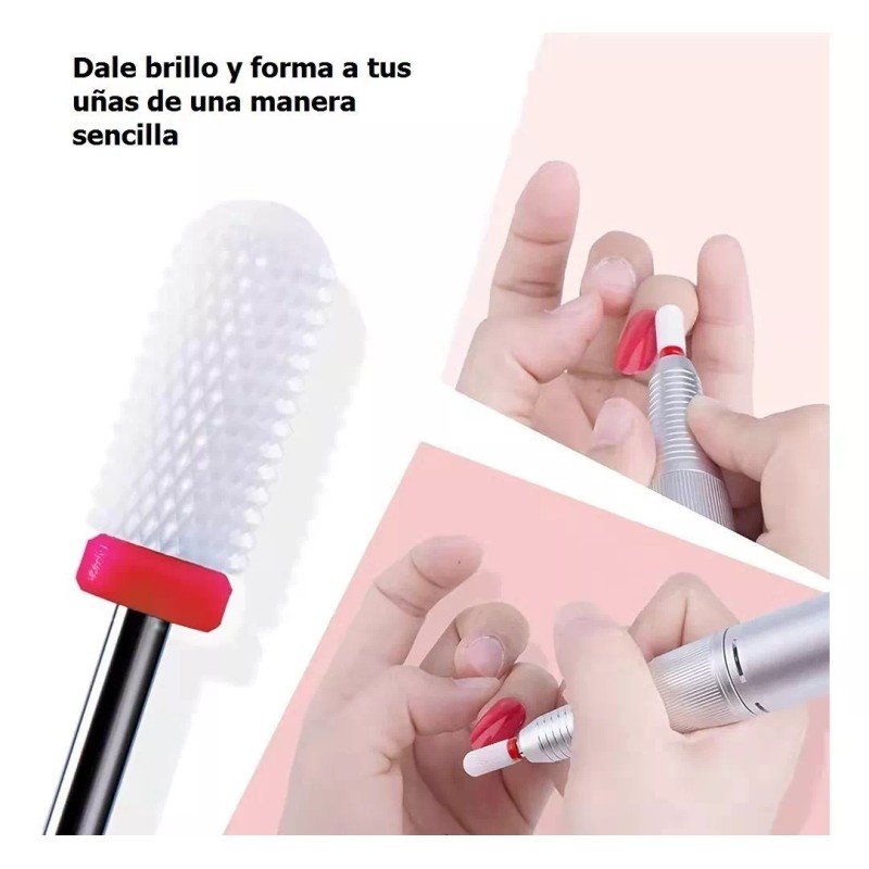 Usagi Brocas De Uñas Lima Pulidor Drill Juego Cerámica Fresadora