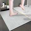 REESTBOO Non Slip Chenille Bath Mat Rug, Extra Soft Bathroom