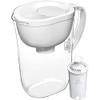 Brita Large 10 Cup Water Filter Pitcher with 1 Standard
