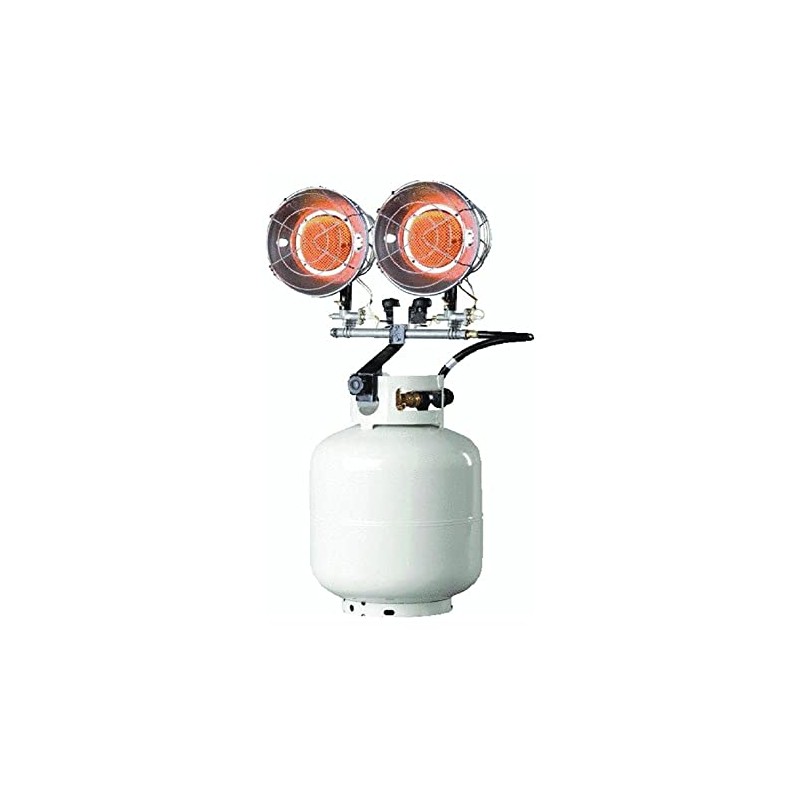 Mr. Heater F242655 MH30TS Double Tank Top Outdoor Heater, 8000
