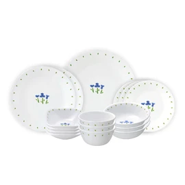 Corel Little Blue 4-person home set 18p / 코렐  리틀블루 4인 홈세트 18p