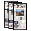 Fxojyvo 11x22 Newspaper Frame Set of 3, Display 11 x