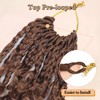 8 Inch Goddess Box Braids Crochet Hair for Black Women
