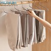 HOSUR Pants Hangers, Pants Hangers, Non-slip, Set of 10, For