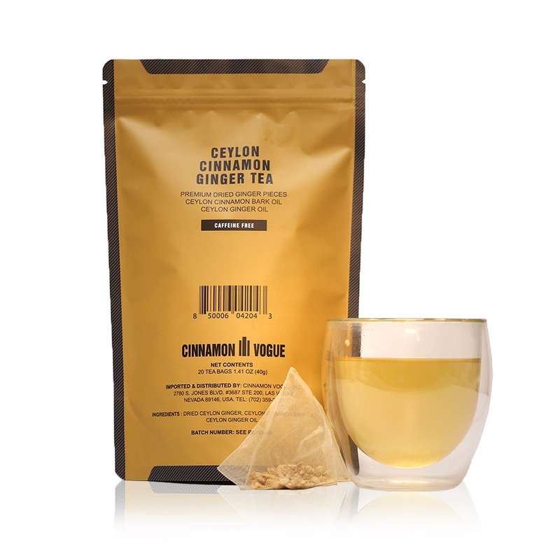 Ceylon Cinnamon Ginger Tea