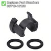 2PCS A/C Condenser Hard Line Lock Clamp Clip 88718-1E150 Fit