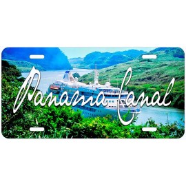 Panama Canal Novelty Car License Plate