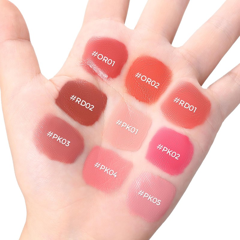 FOCALLURE Silky Cream Liquid Blush,Leaving a Matte Dewy Makeup Look,Easy