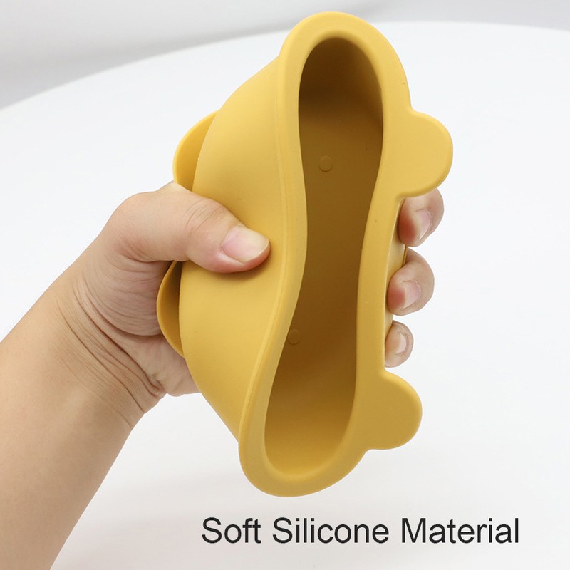 Silicone Suction Bowl for Babies Toddlers Self Feeding Baby Bowl