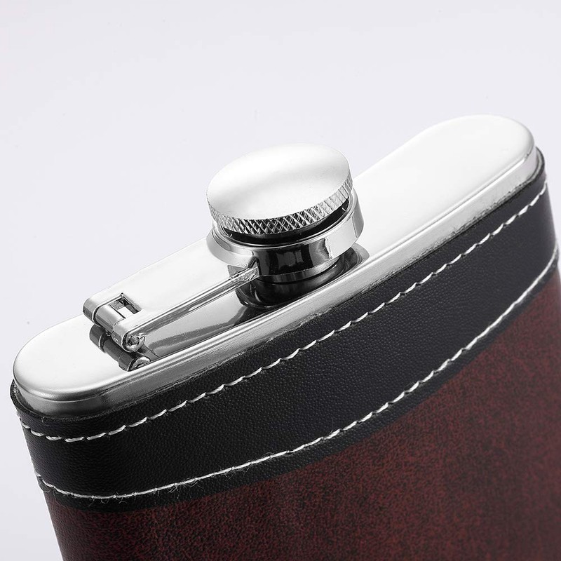 YWQ Premium 1 Pack 8 Oz Hip Flask for Liquor