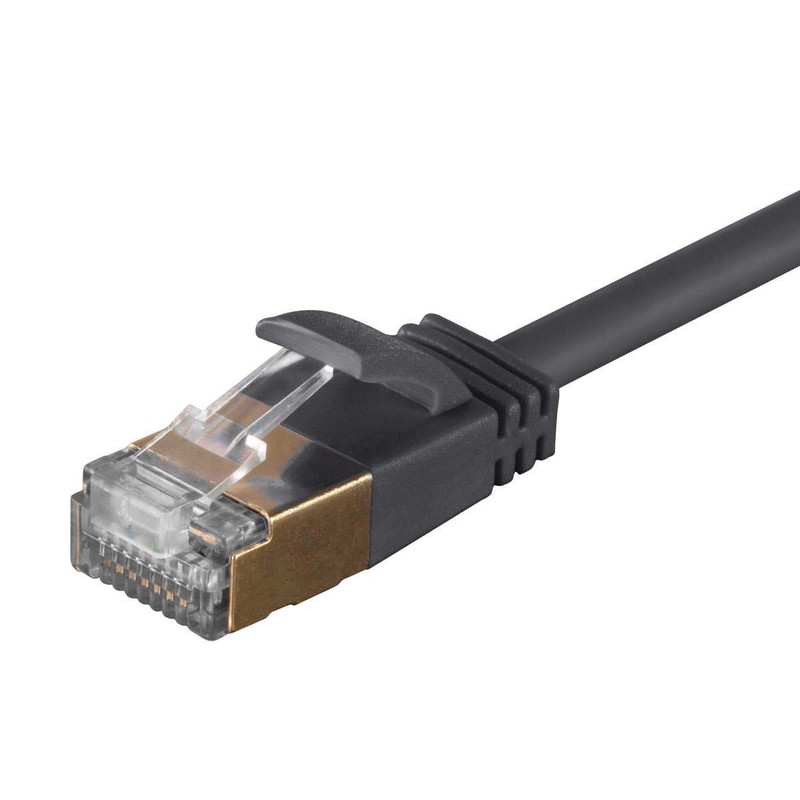 Monoprice Cat6A Ethernet Patch Cable - RJ45, Stranded, STP, 36AWG,