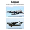 Remote Control Airplane, Transport 390mm Wingspan 2.4GHz 2CH 6-Axis Gyro