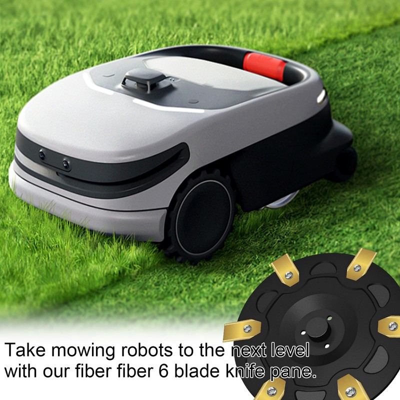 DGMI 6 Blade Disc, Robotic Lawnmower Blade Disc with Segway