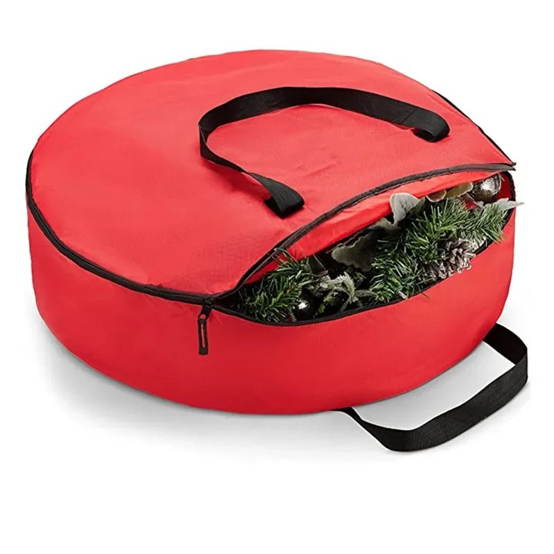Large Christmas Tree Storage Bag 122x51x38cm – Foldable Black Oxford