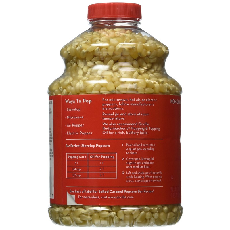Orville Redenbacher Gourmet White Popping Corn 4 / 30 Oz