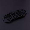 30 Pieces Flat Key Rings Metal Keychain Rings Split Keyrings