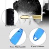 Pack of 4 Galvanised Broken Hair Brushes, Cleaning Brushes with