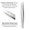 Pointed Tip Tweezers- Stainless Steel