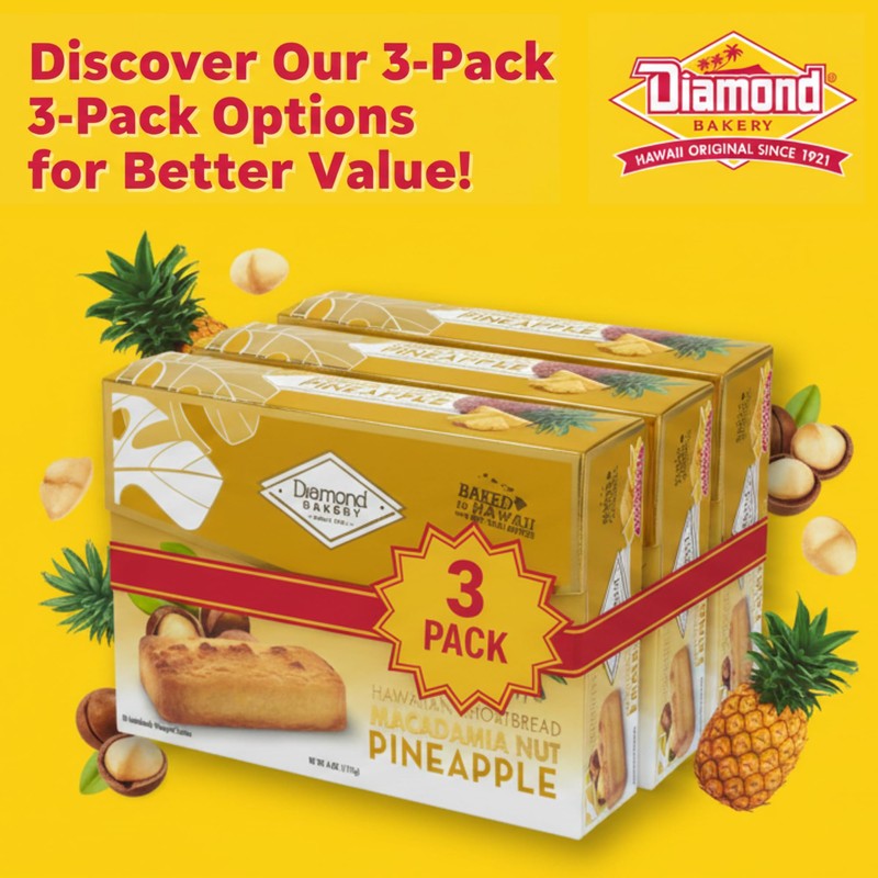 HAWAIIAN SHORTBREAD PINEAPPLE