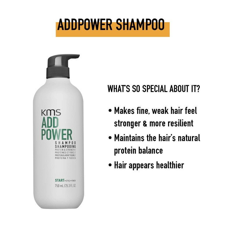 KMS ADDPOWER Shampoo for Fine Hair