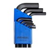 Paramount Steel 9-Piece L-Key Ball-End Hex Key Set: Metric 1.5