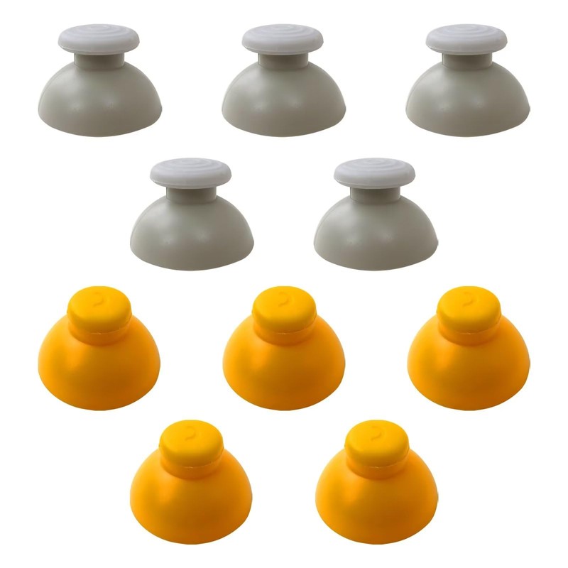 Gxcdizx 10PCS Analog Stick Cap Replacement for Gamecube controller -