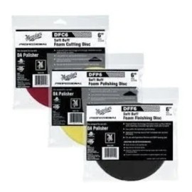 Meguiars 3 Pack Esponjas Pulir, Abrillantar, Acabado Final.