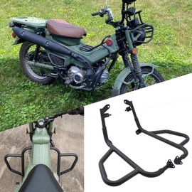 Midimttop Engine Guard Crash Bars Highway Bars Falling Protection Compatible with Ho&n&da CT125 Trail125 CT125 Hunter Cub Modified Parts 2020 2021 2022 2023 2024
