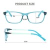 BiBiBear Children Glasses Frame 180°Bendable Concave Mirror Safe Eyeglasses Self-exchangeable