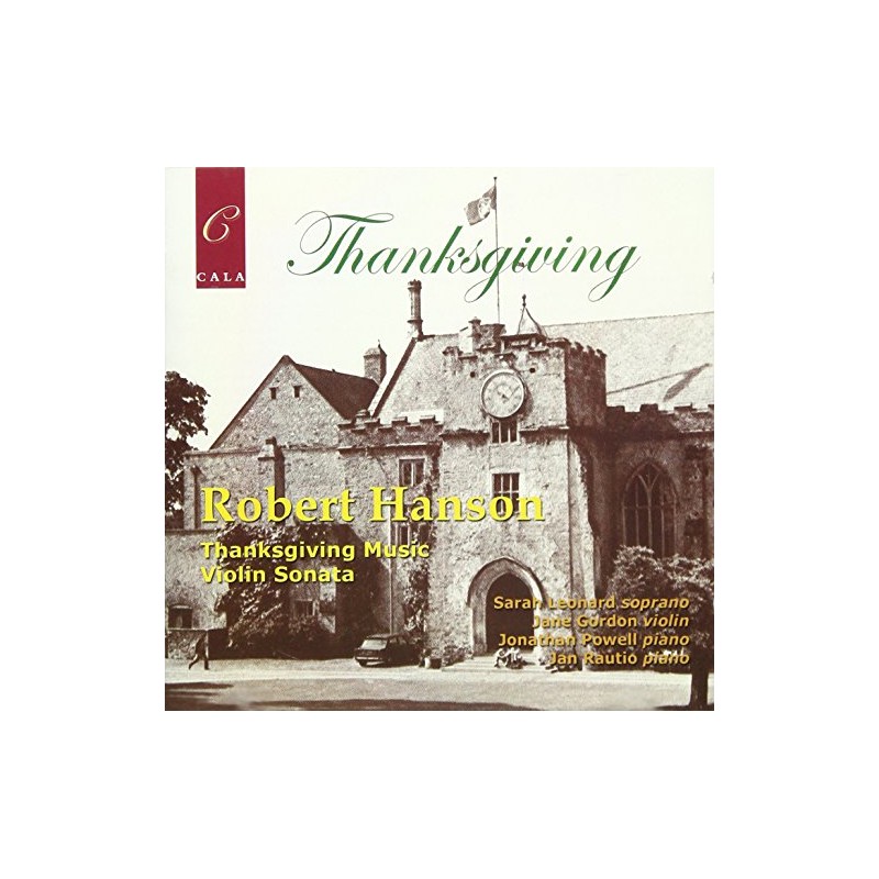 Hanson: Thanksgiving Music, Violin Sonata