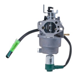 JDLLONG 41532 100161 Carburetor Fit for Champion 9375 7500 9000 7000 Watt 439cc Generator Carb # 47.131000.22 with Gas Tank Fuel Switch Valve