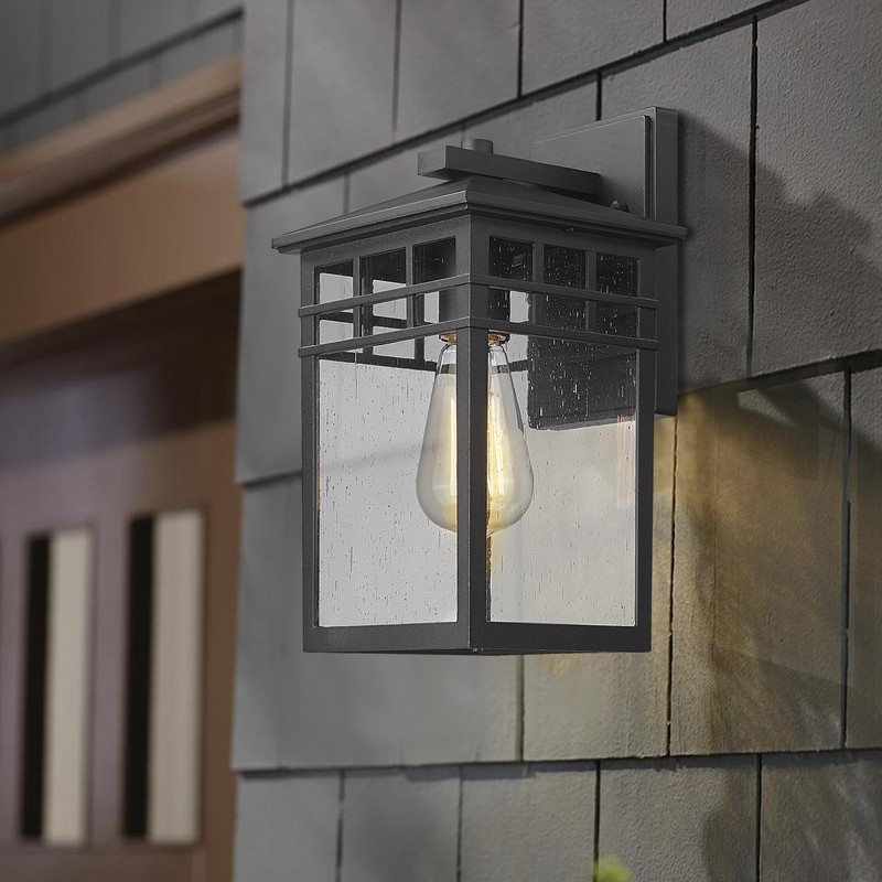 Diyel Outdoor Light Fixture Wall Mount, Modern Exterior Lights Fixture