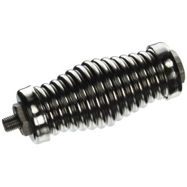 Hustler / New-Tronics Antenna Corp. No. SSM-3 Stainless Steel CB Antenna Spring with Coupling Stud