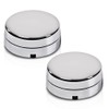 G-PLUS Rear Wheel Chrome Center Hub Caps Compatible with Dodge