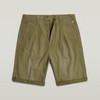Pleated chino short