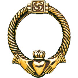 Terra Sancta Guild Celtic Claddagh Door Knocker 824