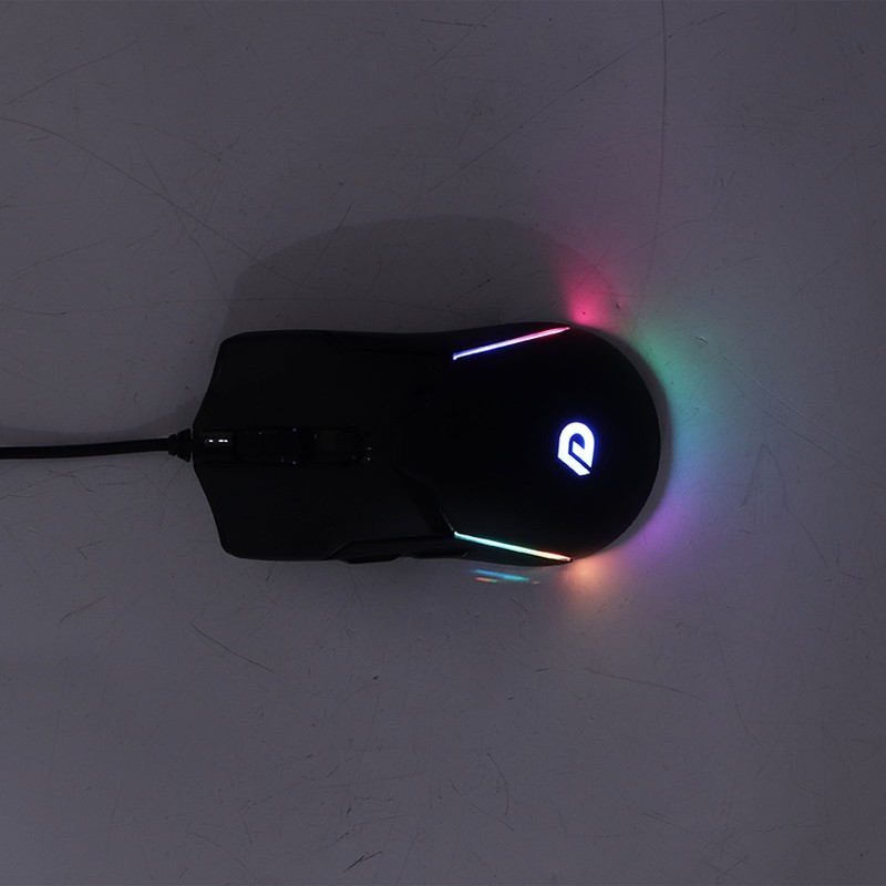 RGB Gaming Mouse 7200DPI USB Mouse Wired 6 Keys ABS