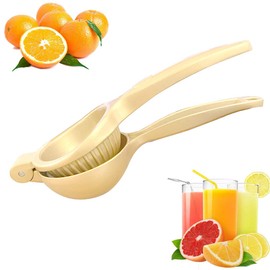 Hoshen Stainless Steel Manual Juicer, Multi-Function Orange Lemon Juicer, Metal Labor-Saving Juicer，Gold