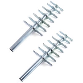 QWORK Cork Rubber Stopper Borer Tool, 7 Piece Cork Borer Set, 2 Sets