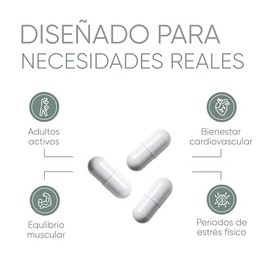 Citrato de Magnesio 250mg  Inulina de Agave Orgnica  60 Cpsulas  Suplemento Vegano  100 Puro  Sin Gluten  Sin Azcar  Sin Conservadores  Ingredientes  