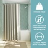 Zenna Home Rustproof Curved Shower Curtain Rod, No Drill Adjustable