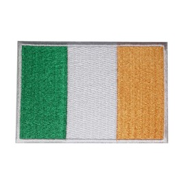 Ireland Flag Logo Patch Embroidered Applique Ireland Country Flag Patch Iron On Patch Sew On Patch Emblem