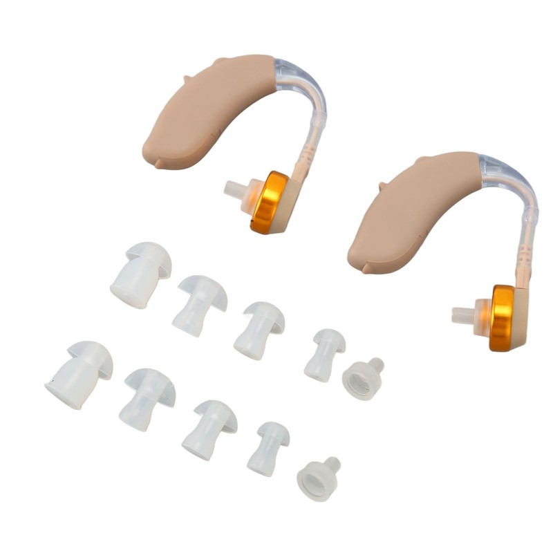 BTE Sound Aid Ergonomic Portable Noise Reduction Silicone Elderly BTE